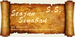 Stojan Sinobad vizit kartica